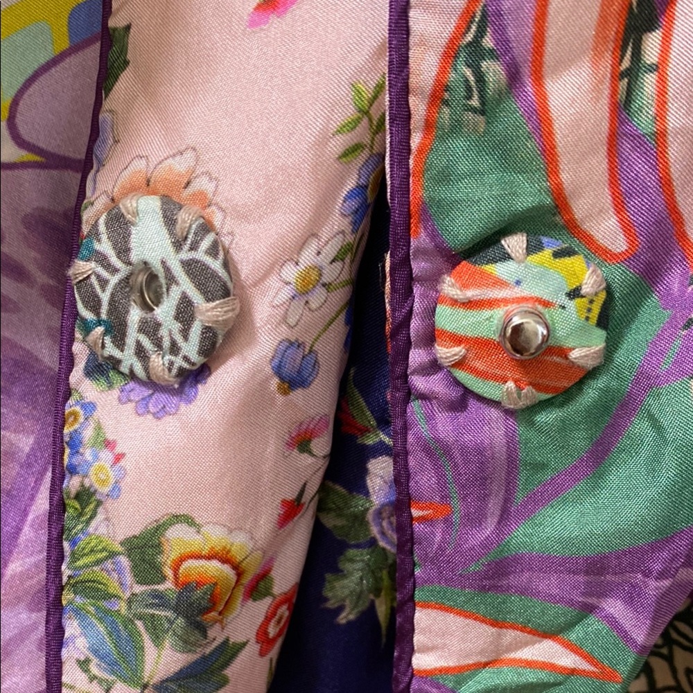 Johnny Was Reversible Floral Women's Jacket - Multicolor - Picture 5 of 7